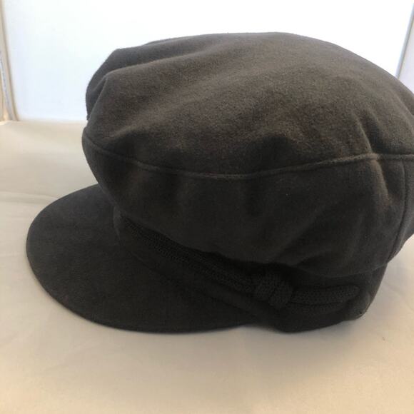 MARC JACOBS Black W/black rope detail paperboy hat main image 11